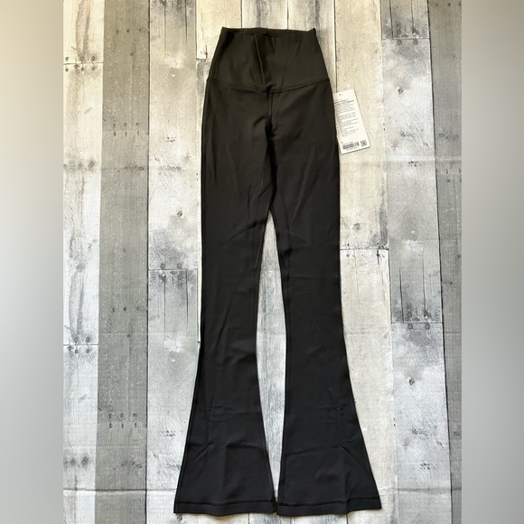 lululemon athletica Pants - ☮️ Lululemon Align High Rise Mini-Flare Regular 32” Graphite Grey